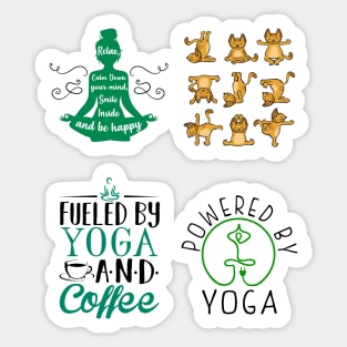 Yoga Gifts Sticker